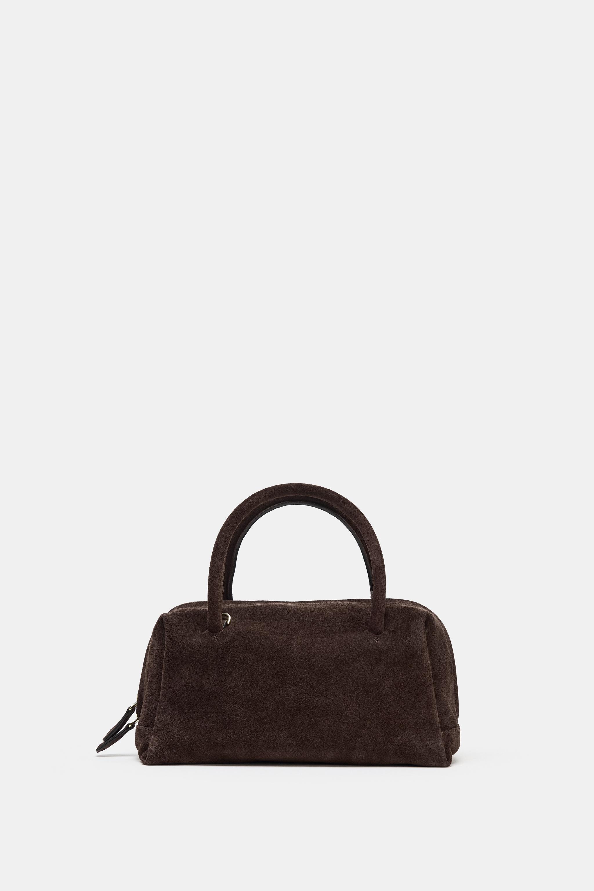 LEATHER BOWLING BAG
